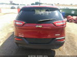 2015 Jeep Cherokee Latitude Maroon vin: 1C4PJMCS3FW687481