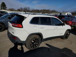 2015 Jeep Cherokee Latitude White vin: 1C4PJMCS3FW749798