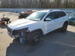 2015 Jeep Cherokee Latitude White vin: 1C4PJMCS3FW749798