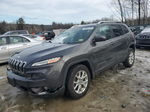 2015 Jeep Cherokee Latitude Серый vin: 1C4PJMCS3FW753236