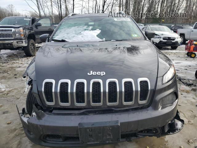 2015 Jeep Cherokee Latitude Серый vin: 1C4PJMCS3FW753236