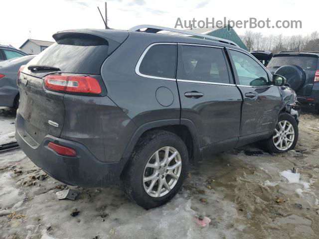 2015 Jeep Cherokee Latitude Серый vin: 1C4PJMCS3FW753236