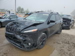 2016 Jeep Cherokee Latitude Black vin: 1C4PJMCS3GW232129