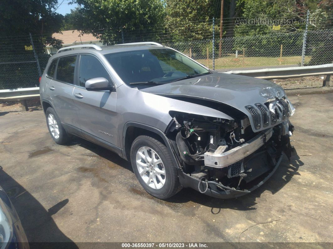 2016 Jeep Cherokee Latitude Silver vin: 1C4PJMCS3GW345725