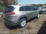 2016 Jeep Cherokee Latitude Silver vin: 1C4PJMCS3GW345725