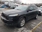 2014 Jeep Cherokee Latitude Black vin: 1C4PJMCS4EW152576