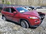 2016 Jeep Cherokee Latitude Red vin: 1C4PJMCS4GW333924