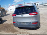 2014 Jeep Cherokee Latitude Серебряный vin: 1C4PJMCS5EW124799