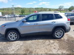 2014 Jeep Cherokee Latitude Silver vin: 1C4PJMCS5EW124799