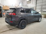 2014 Jeep Cherokee Latitude Gray vin: 1C4PJMCS5EW246028