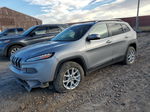 2014 Jeep Cherokee Latitude Серебряный vin: 1C4PJMCS5EW247857