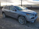 2014 Jeep Cherokee Latitude Серебряный vin: 1C4PJMCS5EW247857