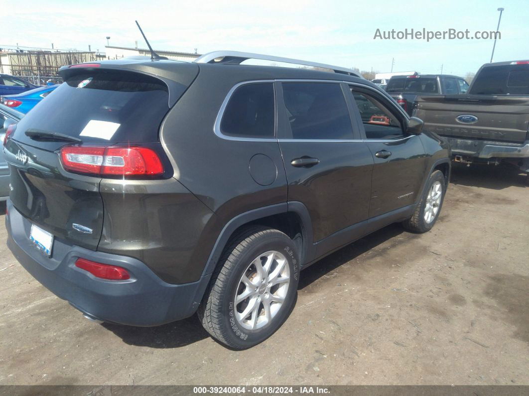 2014 Jeep Cherokee Latitude Зеленый vin: 1C4PJMCS5EW260477