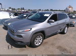 2014 Jeep Cherokee Latitude Silver vin: 1C4PJMCS5EW297027