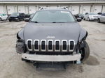 2015 Jeep Cherokee Latitude Серый vin: 1C4PJMCS5FW619151