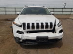 2015 Jeep Cherokee Latitude White vin: 1C4PJMCS5FW755215