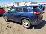 2016 Jeep Cherokee Latitude Blue vin: 1C4PJMCS5GW104801