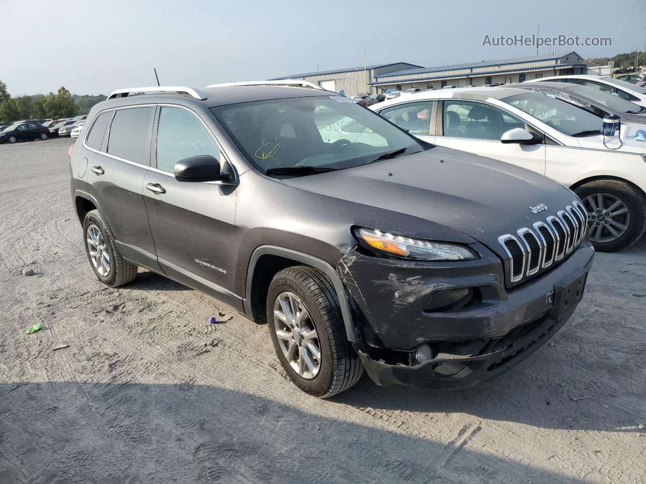 2016 Jeep Cherokee Latitude Charcoal vin: 1C4PJMCS5GW105995