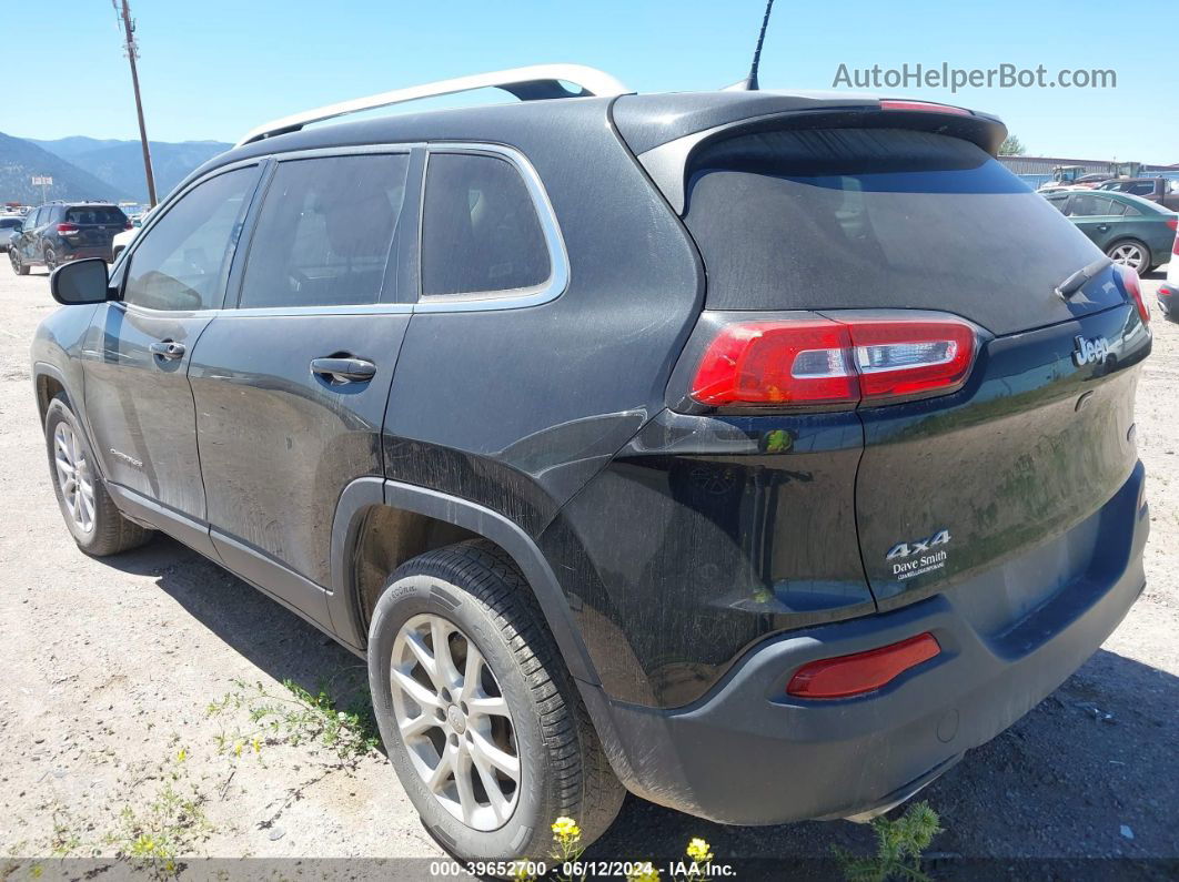 2016 Jeep Cherokee Latitude Black vin: 1C4PJMCS5GW244184