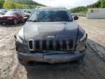 2015 Jeep Cherokee Latitude Gray vin: 1C4PJMCS6FW557758