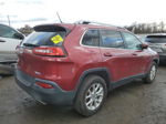 2015 Jeep Cherokee Latitude Red vin: 1C4PJMCS6FW588816