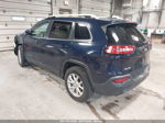 2015 Jeep Cherokee Latitude Синий vin: 1C4PJMCS6FW589254