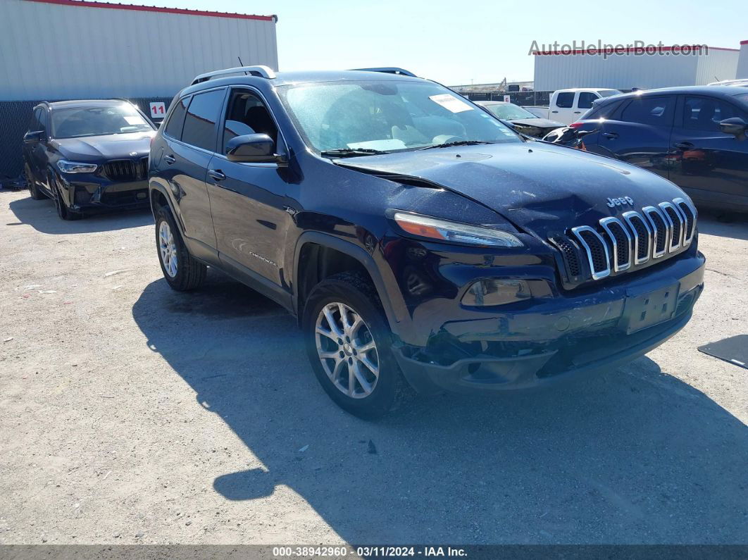 2014 Jeep Cherokee Latitude Blue vin: 1C4PJMCS7EW127820