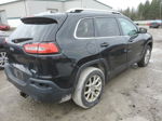 2014 Jeep Cherokee Latitude Черный vin: 1C4PJMCS7EW144861