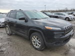 2014 Jeep Cherokee Latitude Black vin: 1C4PJMCS7EW144861