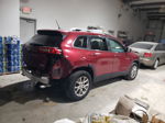 2014 Jeep Cherokee Latitude Burgundy vin: 1C4PJMCS7EW145069