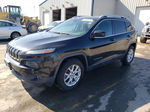 2014 Jeep Cherokee Latitude Black vin: 1C4PJMCS7EW252137