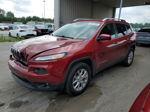 2015 Jeep Cherokee Latitude Red vin: 1C4PJMCS7FW583592