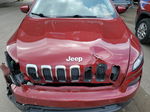 2015 Jeep Cherokee Latitude Red vin: 1C4PJMCS7FW583592