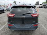 2015 Jeep Cherokee Latitude Black vin: 1C4PJMCS7FW639286