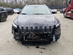 2015 Jeep Cherokee Latitude Черный vin: 1C4PJMCS7FW665726