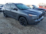 2016 Jeep Cherokee Latitude Gray vin: 1C4PJMCS7GW144846