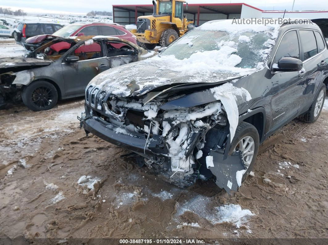 2016 Jeep Cherokee Latitude Серый vin: 1C4PJMCS7GW342066