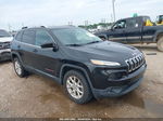 2014 Jeep Cherokee Latitude Черный vin: 1C4PJMCS8EW107799