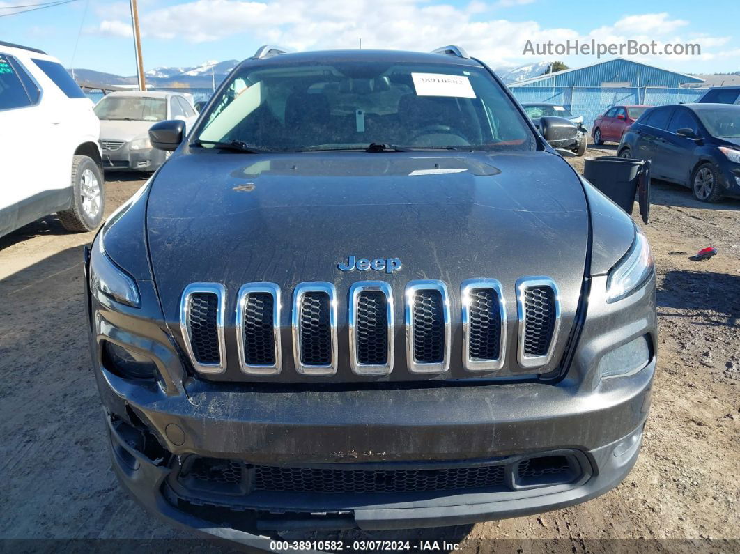 2014 Jeep Cherokee North Gray vin: 1C4PJMCS8EW137434