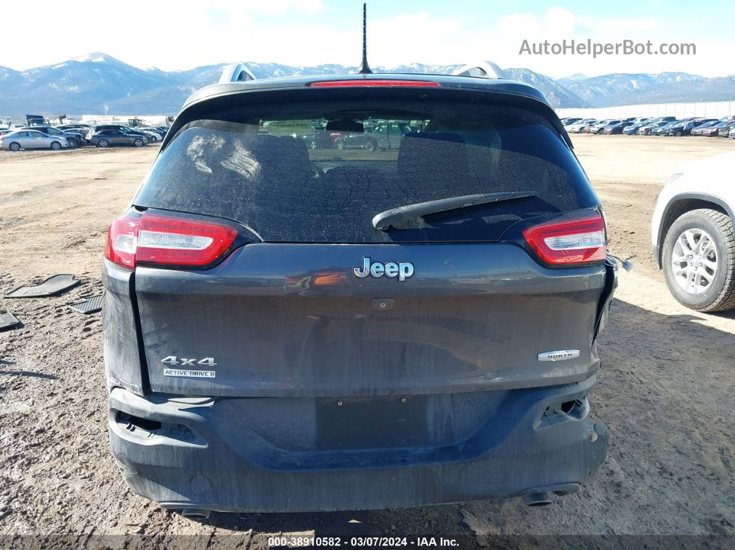 2014 Jeep Cherokee North Gray vin: 1C4PJMCS8EW137434