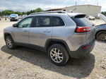 2014 Jeep Cherokee Latitude Gray vin: 1C4PJMCS8EW201987