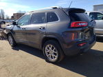 2015 Jeep Cherokee Latitude Gray vin: 1C4PJMCS8FW552674