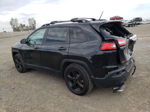 2015 Jeep Cherokee Latitude Black vin: 1C4PJMCS8FW750753