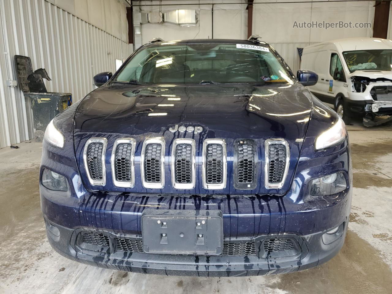 2016 Jeep Cherokee Latitude Blue vin: 1C4PJMCS8GW148498