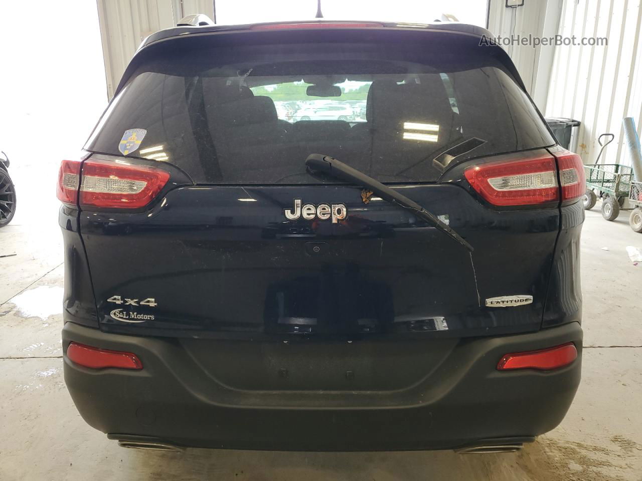 2016 Jeep Cherokee Latitude Blue vin: 1C4PJMCS8GW148498