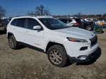 2014 Jeep Cherokee Latitude White vin: 1C4PJMCS9EW184035