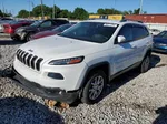 2014 Jeep Cherokee Latitude White vin: 1C4PJMCS9EW184035