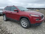 2014 Jeep Cherokee Latitude Burgundy vin: 1C4PJMCS9EW230348