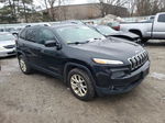 2014 Jeep Cherokee Latitude Black vin: 1C4PJMCS9EW257727