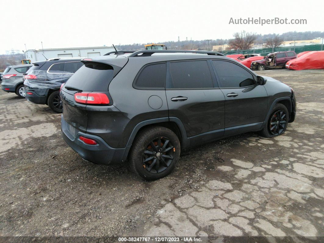 2014 Jeep Cherokee Latitude Gray vin: 1C4PJMCS9EW285902